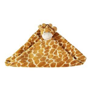 Treetops Giraffe Security Blanket Lovey Brown Russ Berrie Plush Baby Infant Rare